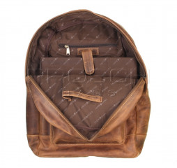 Kožený batoh na notebook Greenburry 1691-25 č.9