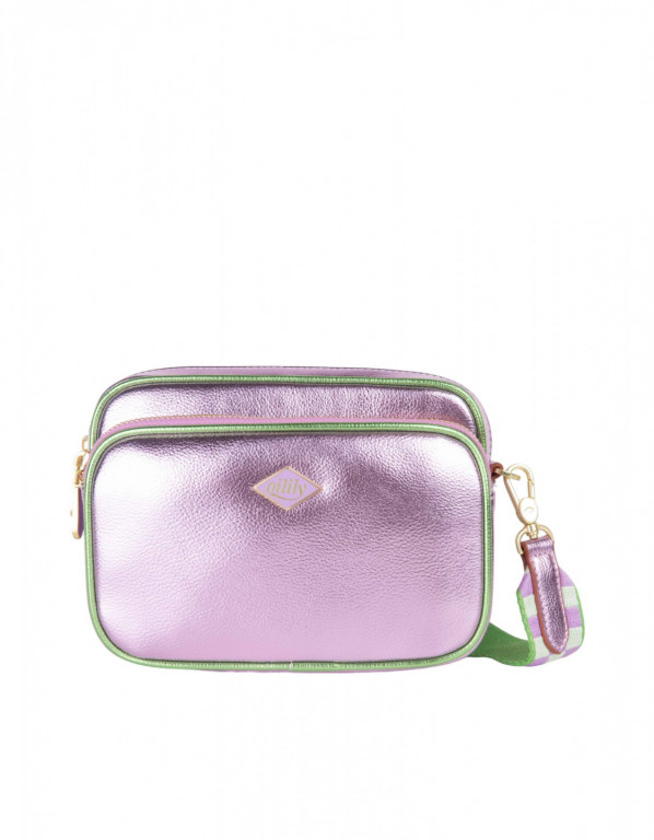Crossbody kabelka Oilily Smiley OIL1172-42 Lilac