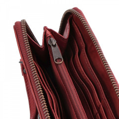 Kožená peněženka Noelia Bolger 5125 NB CV červená č.7