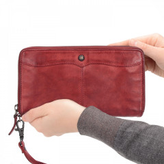 Kožená peněženka Noelia Bolger 5125 NB CV červená č.8