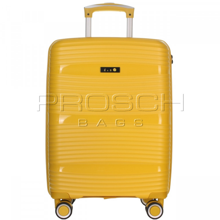 Kabinový cestovní kufr D&N 4250-07 yellow