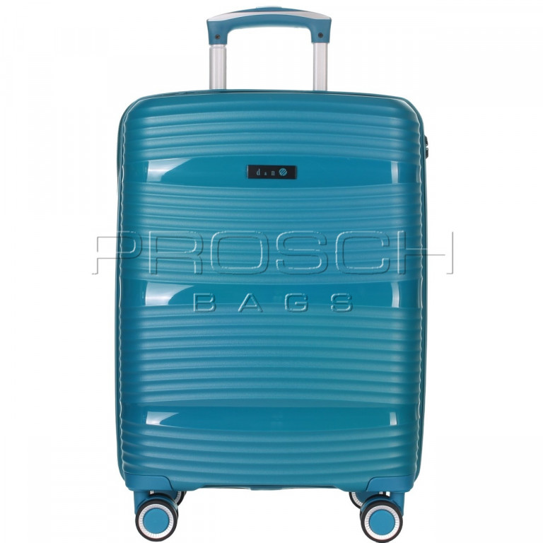 Kabinový cestovní kufr D&N 4250-16 petrol