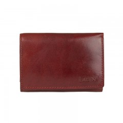 Dámská kožená peněženka LAGEN LM-2521/T červená č.1
