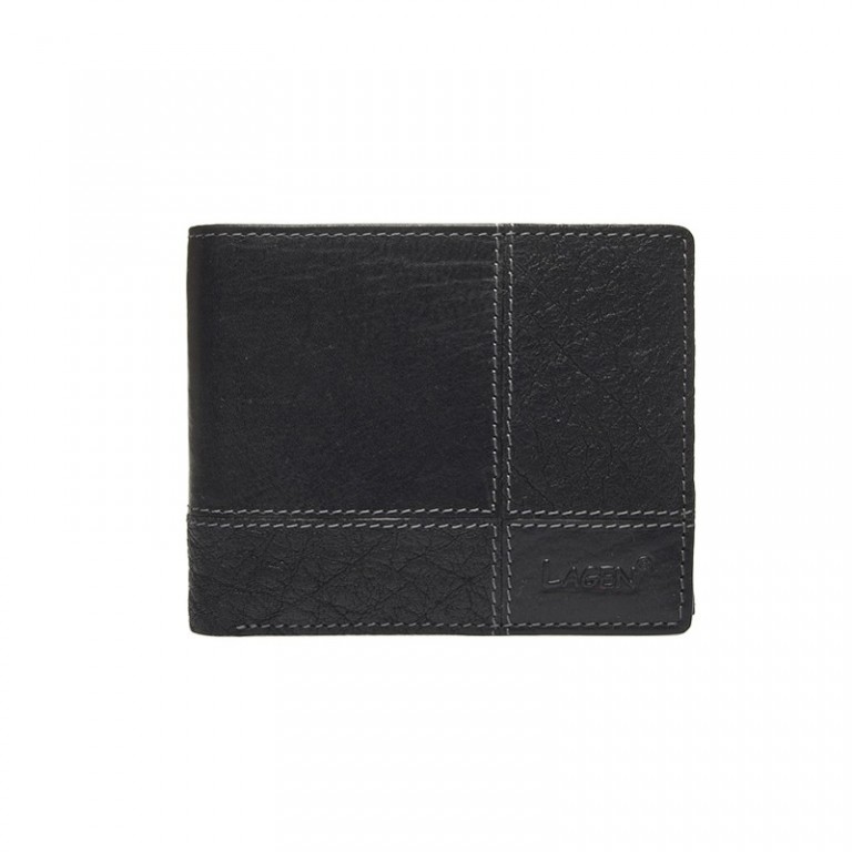 Pánská kožená peněženka LAGEN 2108/T černá