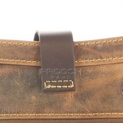 Kožená kabelka Greenburry 1655-25 hnědá č.8