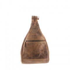 Kožený batoh Greenburry 1717-25 hnědý č.1