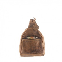 Kožený batoh Greenburry 1717-25 hnědý č.4