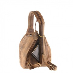 Kožený batoh Greenburry 1717-25 hnědý č.2