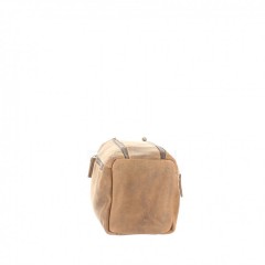 Kožená kosmetická taška Greenburry 1737-25 hnědá č.9