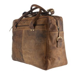 Kožená taška Greenburry Officebag 1742A-25 hnědá č.5