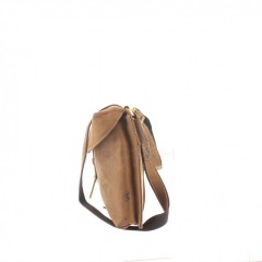 Kožená taška Greenburry Military Bag 1696-25 hnědá č.2