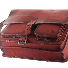 Kožená taška Greenburry BUFFALO 1003/B-26 červená č.8
