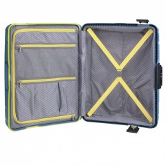Kabinový cestovní kufr CarryOn Steward modrý č.2