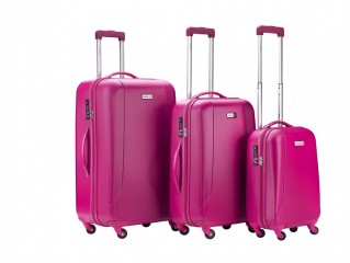 Střední cestovní kufr CarryOn Skyhopper růžový č.2