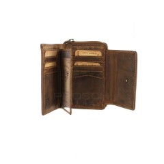 Kožená peněženka Greenburry 1670-25 hnědá č.8