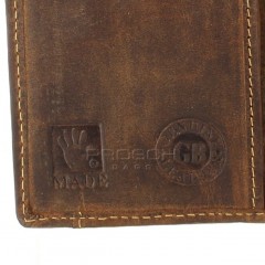 Kožená peněženka Greenburry 1670-25 hnědá č.9