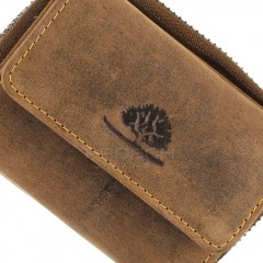 Kožená peněženka Greenburry 1668-25 hnědá č.6