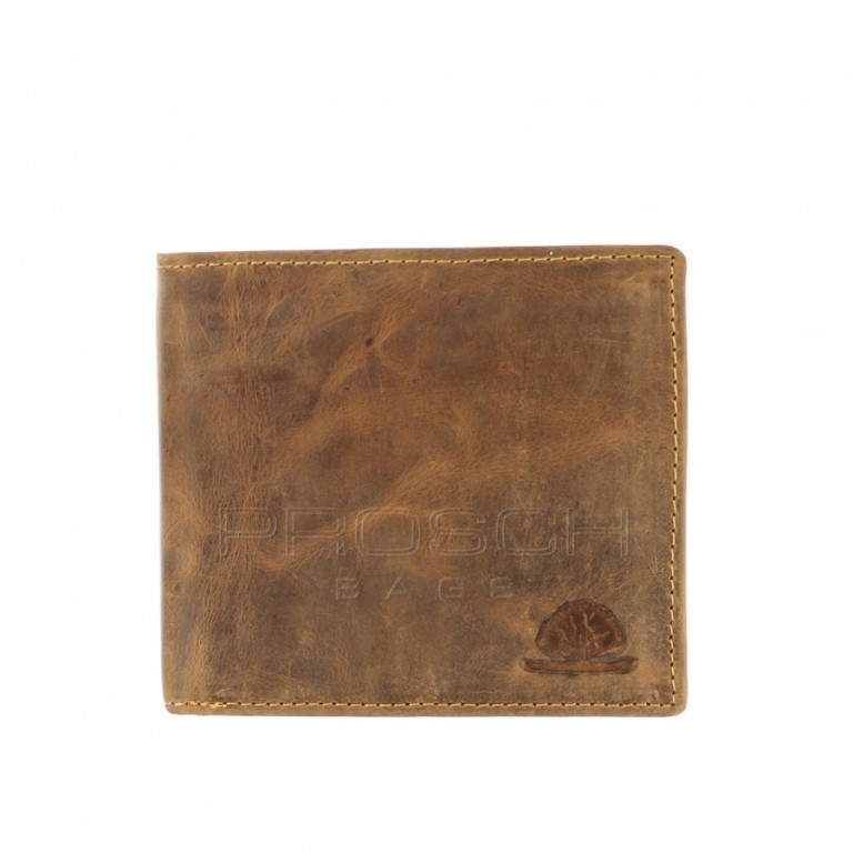 Kožená peněženka Greenburry 1672-25 hnědá