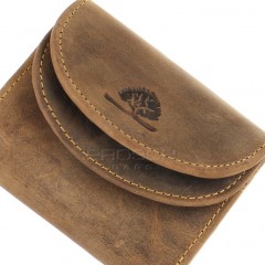 Kožená mini peněženka Greenburry 1798-25 hnědá č.7