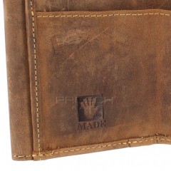 Kožená mini peněženka Greenburry 1798-25 hnědá č.9