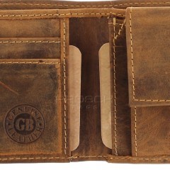 Kožená peněženka Greenburry 1799-25 hnědá č.8