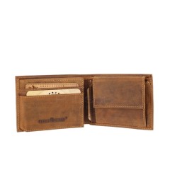 Kožená peněženka Greenburry 1799-25 hnědá č.9