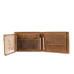Kožená peněženka Greenburry 1799-25 hnědá č.10