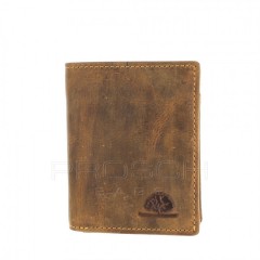 Kožená peněženka Greenburry mini 1813-25 hnědá č.1
