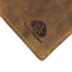 Kožená peněženka Greenburry mini 1813-25 hnědá č.6