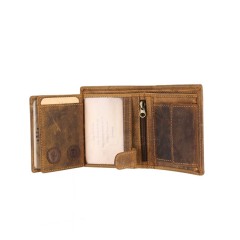 Kožená peněženka Greenburry mini 1813-25 hnědá č.9