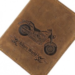 Kožená peněženka s řetězem Greenburry 1796A-Bike- č.6