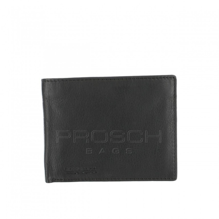 Kožená peněženka Greenburry 683-20 černá